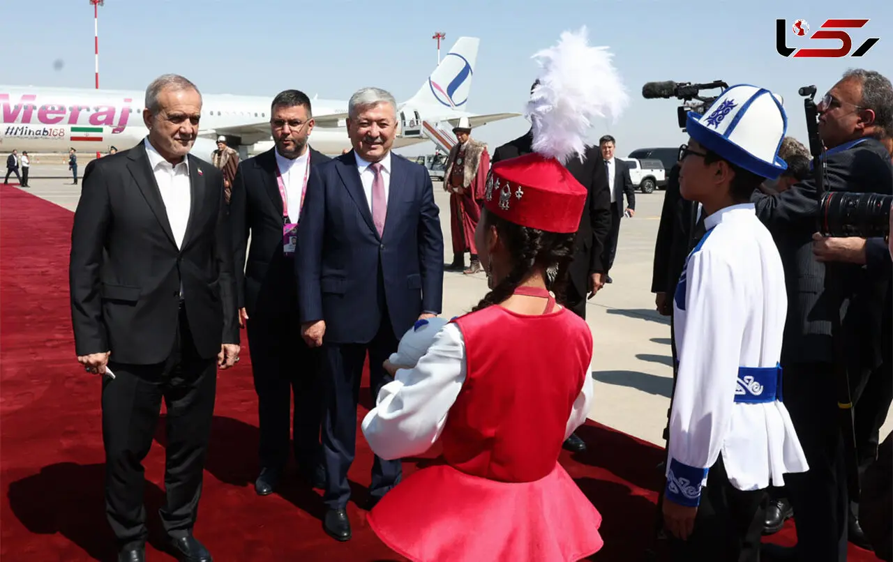 رئیس‌جمهور وارد بیشکک شد