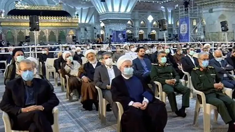 حضور مقامات لشکری و کشوری در سی و سومین سالگرد ارتحال امام خمینی (ره)