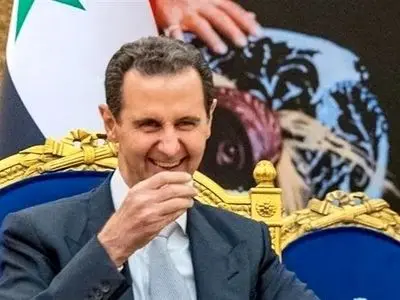 عکس جنجالی بشار اسد در کنار دختر جوان روسی!