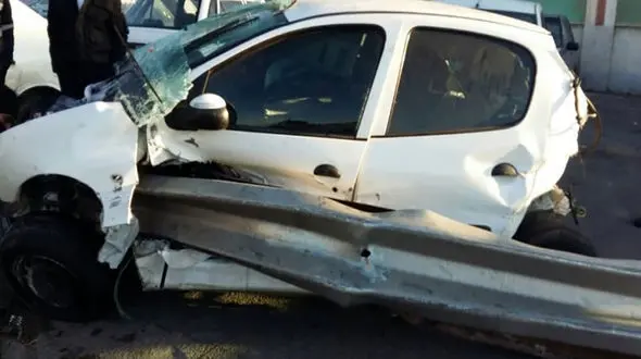 تصادف مرگبار بامدادی در اتوبان باقری جان پسر 19 ساله را گرفت + عکس