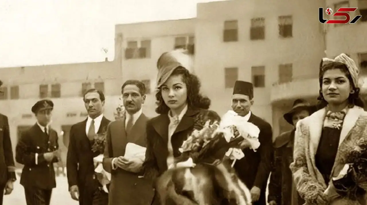 «فوزیه، اشرف و محمدرضا پهلوی» در بندر شاهپور؛ اسفند 1317