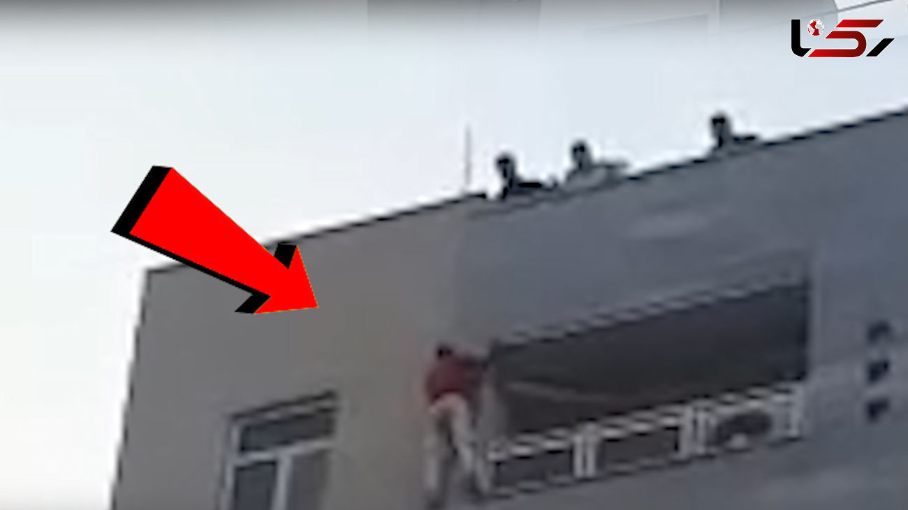 فیلم ترسناک از مرد عنکبوتی اهواز / در محاصره پلیس چه گذشت + عکس