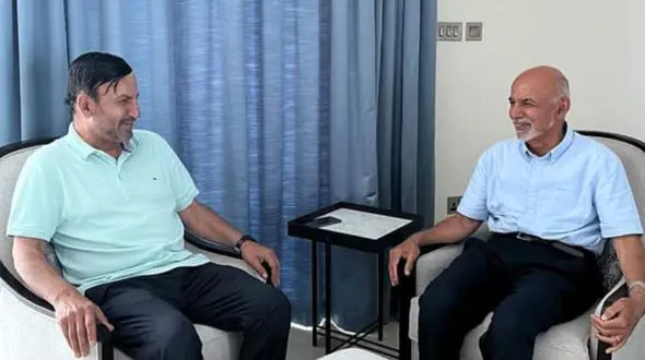 اشرف غنی به افغانستان بازگشت