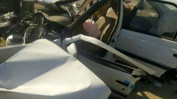 مرگ تلخ مرد جوان زیر لاستیک پژو پارس در اردبیل