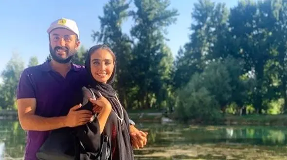 نگاهی به حلقه ازدواج زیبا و شیک دریا مرادی دشت و همسرش/ الهی به پای هم پیر بشین+عکس