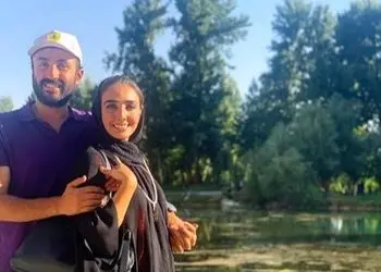 نگاهی به حلقه ازدواج زیبا و شیک دریا مرادی دشت و همسرش/ الهی به پای هم پیر بشین+عکس