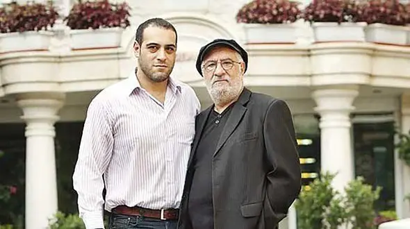 اولین روز پدر شدن پسر واقعی داریوش ارجمند/ حشمت فردوس نوه دار شد+عکس