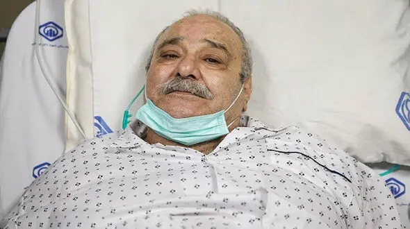 محمد کاسبی در بیمارستان بستری شد / برای بازیگر خوش رکاب دعا کنید + عکس