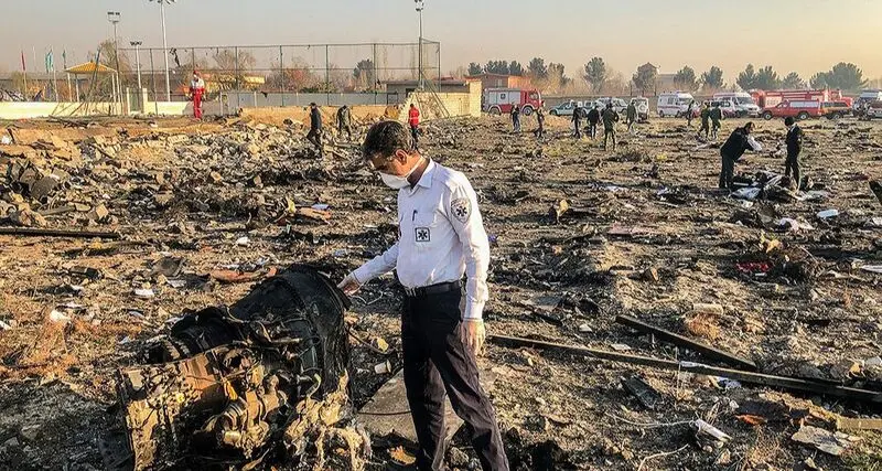 تصاویر : سقوط هواپیمای اوکراینی