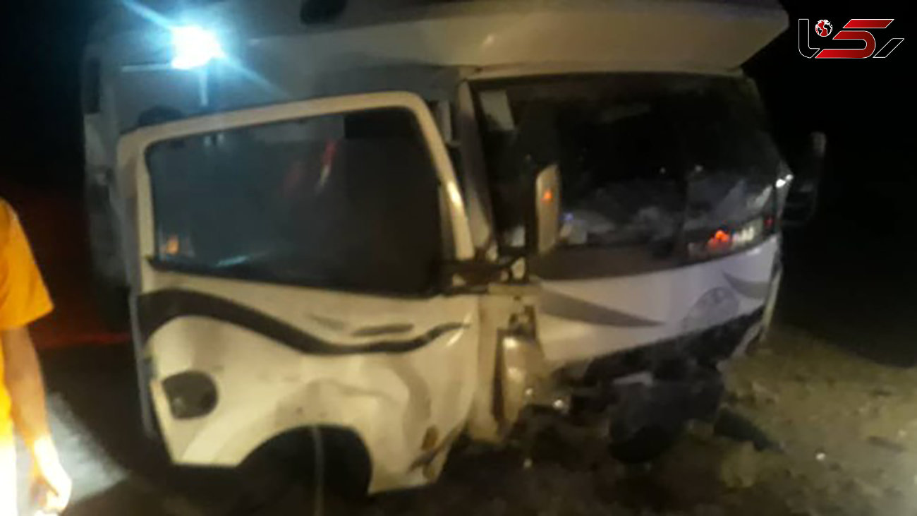 واژگونی هولناک ون مینی‌بوس در جاده تهران- مشهد 