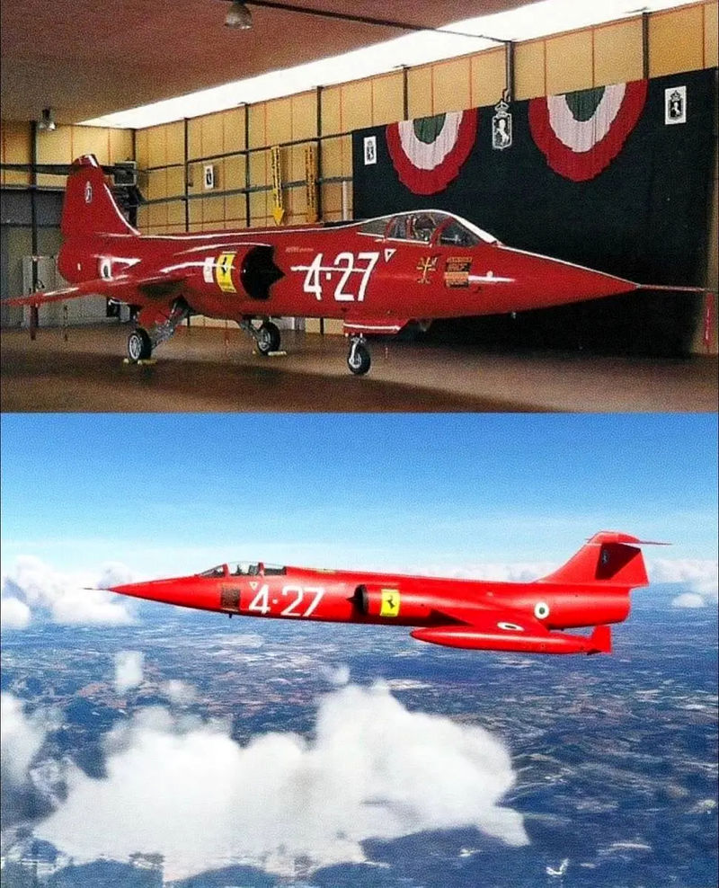 هواپیمای F-104G استارفایتر که توسط نیروی هوایی ایتالیا به فراری اهدا شد
