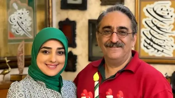 فیلم / ستاره‌سادات قطبی : زمان مدرسه حق نداشتیم سبیل هامونو برداریم! /مثل سیبیل شوهرم داشتم حتی حنا قدغن بود! + عکس