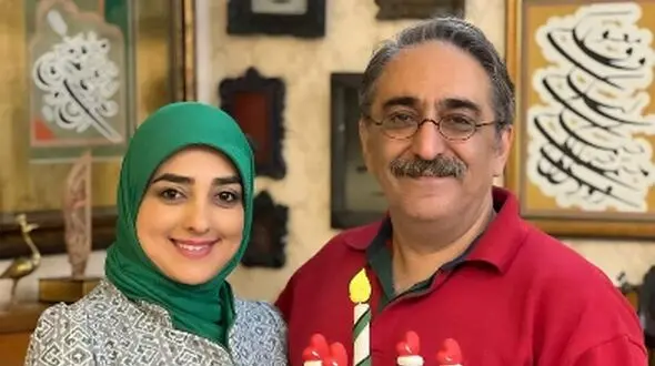 فیلم / ستاره‌سادات قطبی : زمان مدرسه حق نداشتیم سبیل هامونو برداریم! /مثل سیبیل شوهرم داشتم حتی حنا قدغن بود! + عکس