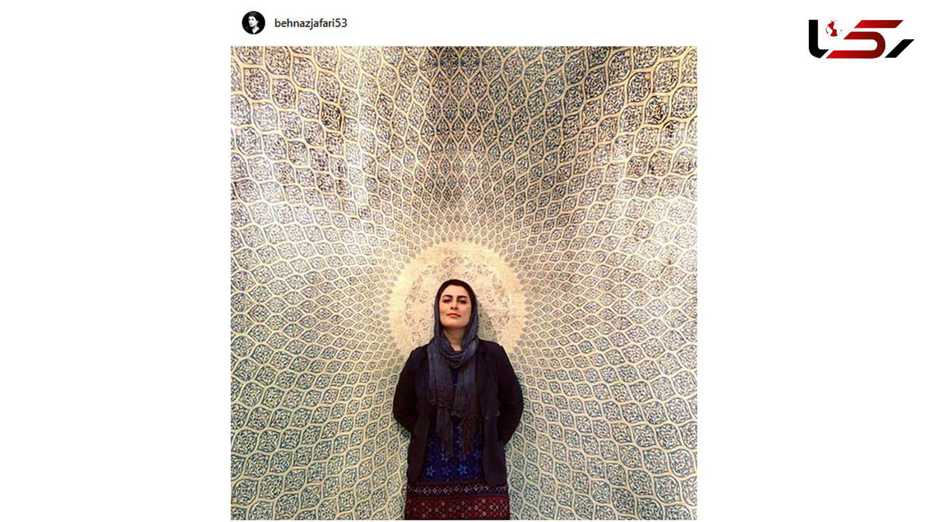 بهناز جعفری در دایره مینای هنر ایرانی +عکس