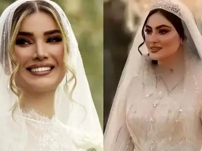 عکس ها / نگاهی به کارت عروسی بازیگران ایرانی/ از مریم مومن تا متین ستوده از آرام جعفری تا الناز خانم نادری /  دخترایی که عید عروس میشن الگو بگیرن