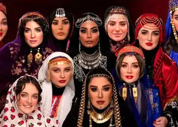 فیلم/ جلوه اصالت ایرانی در استایل بازیگران زن؛ الهام حمیدی، مونا کرمی و هلیا امامی در یک قاب متفاوت