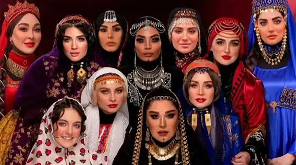 فیلم/ جلوه اصالت ایرانی در استایل بازیگران زن؛ الهام حمیدی، مونا کرمی و هلیا امامی در یک قاب متفاوت