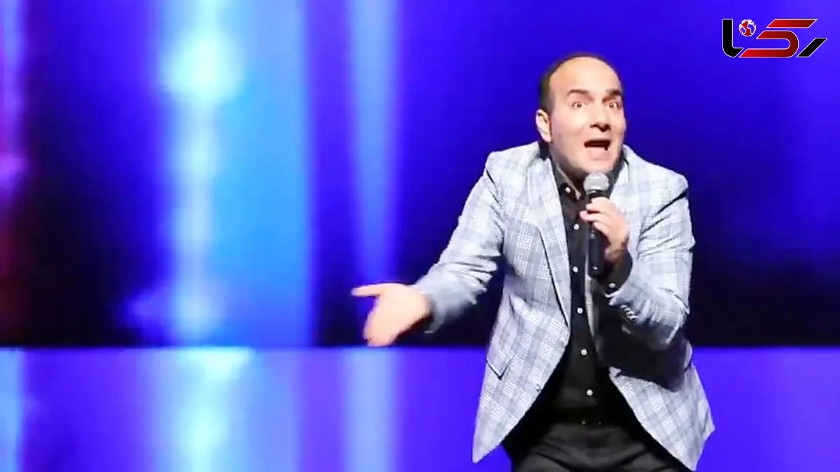 فیلم غش خنده / حسن ریوندی در شهری بدون حضور تماشاگر، برنامه تقلید صدای دختر تاجیکی را اجرا کرد 