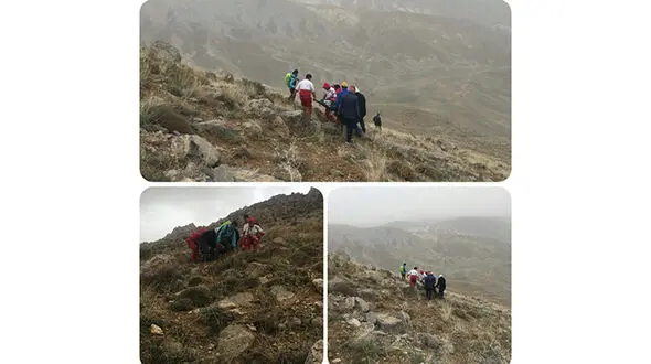 سقوط یک فروند پاراگلایدر در شبستر