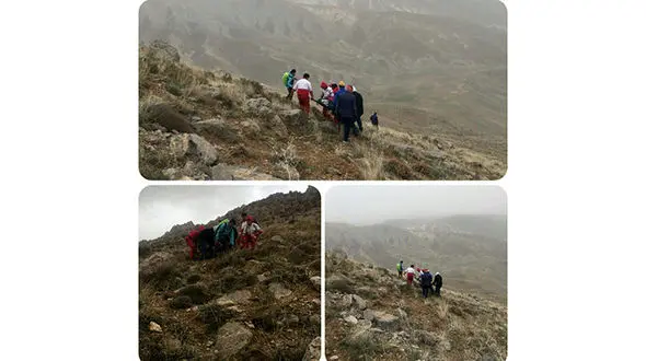 سقوط یک فروند پاراگلایدر در شبستر