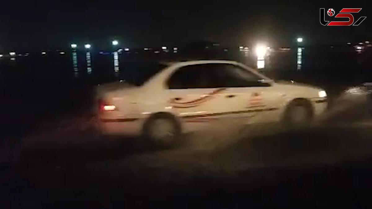 باران سیل آسا و آب گرفتگی در فرودگاه مهرآباد + فیلم