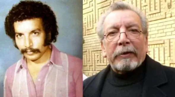 بهمن مفید در سال 54/ بهروز وثوقی و داود رشیدی در صحنه فیلم کندو 