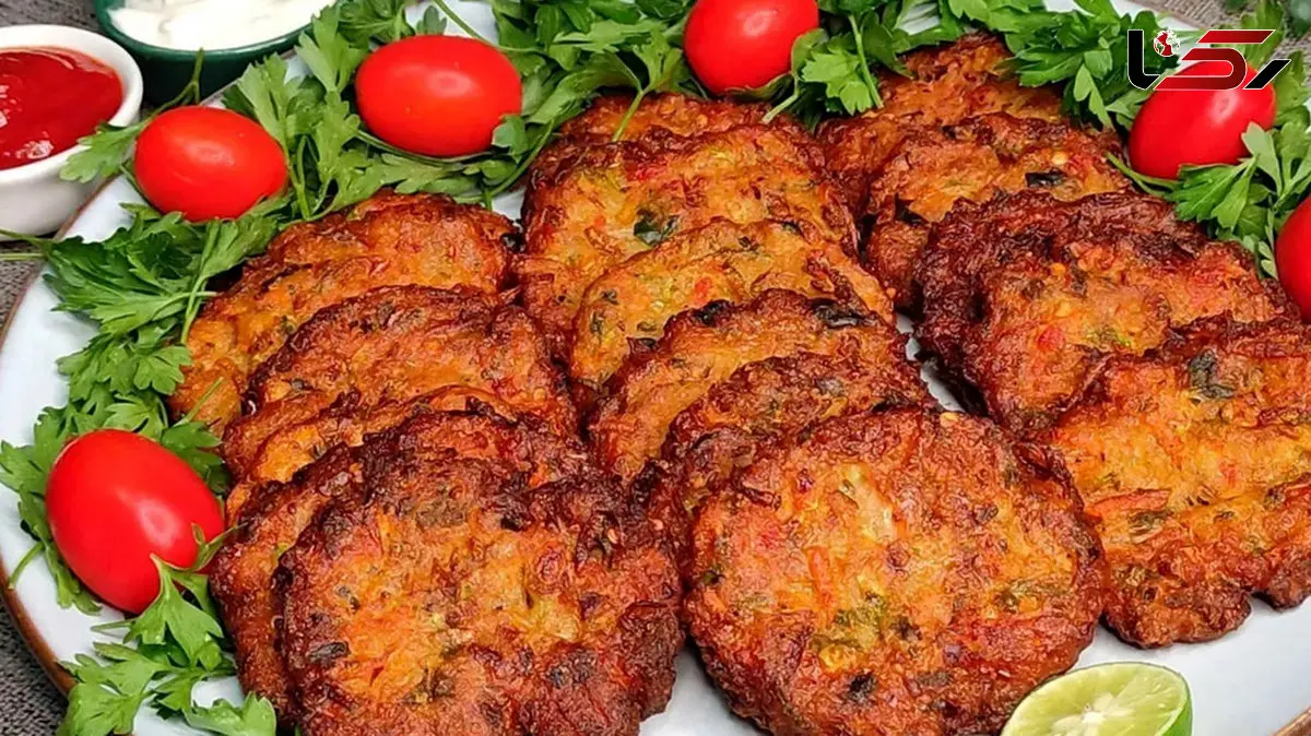 مراحل تهیه کتلت هویج 