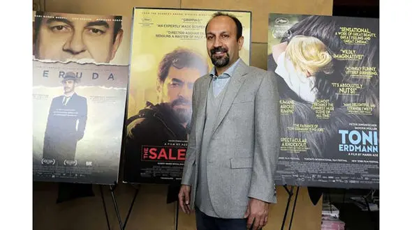 اصغر فرهادی در گلدن گلوب اعلام کرد من خانواده خیلی خوشبختی دارم