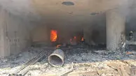 فیلم / جزئیات تکمیلی آتش‌سوزی در انبار هتل استقلال تهران / یک نفر مصدوم شد