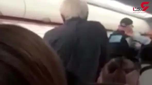 ضرب و شتم شدید پلیس در هواپیما + فیلم