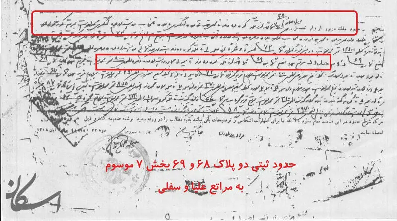 اسناد واگذاری دماوند