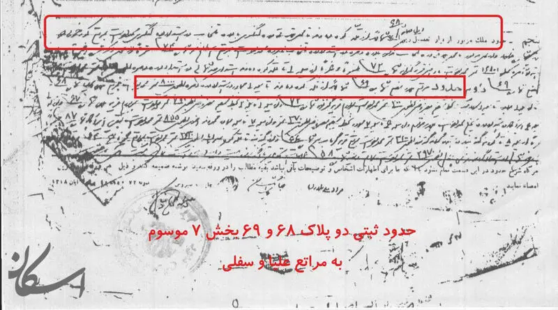 اسناد واگذاری دماوند