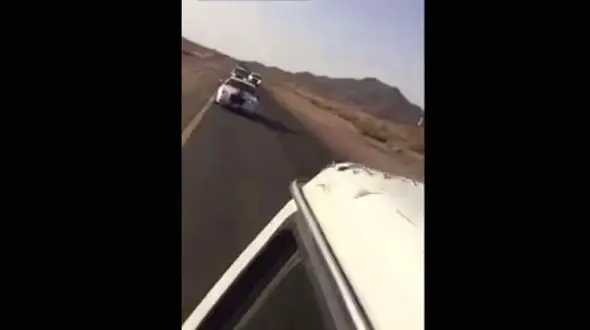 فیلم لحظه مرگبار در کاروان عروسی / عروس و داماد از مرگ گریختند+ فیلم 