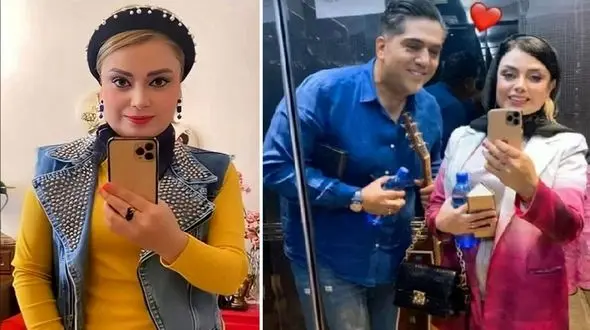 فیلم شوخی زننده صبا راد و شوهرش ! / این جلقف بازی برای چیست ؟!