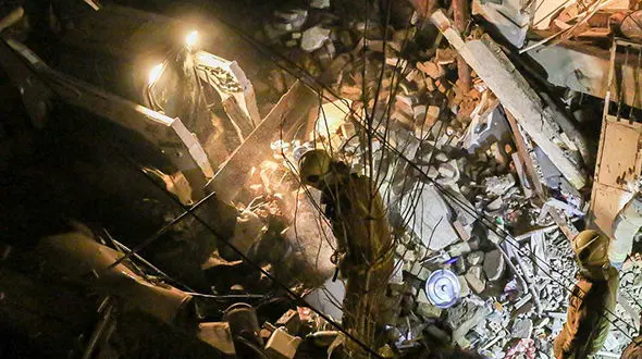 5 کشته در حادثه انفجار خیابان خلیج فارس 