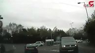 فرار پر حادثه راننده متخلف از دست پلیس+ فیلم 