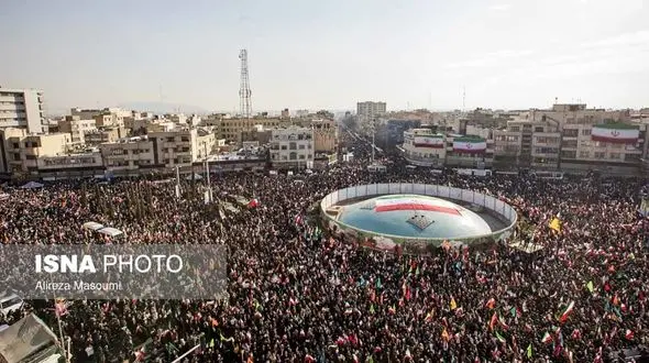 بیانیه راهپیمایان تهرانی: تقدیر از قاطعیت فرماندهی انتظامی و نهادهای امنیتی