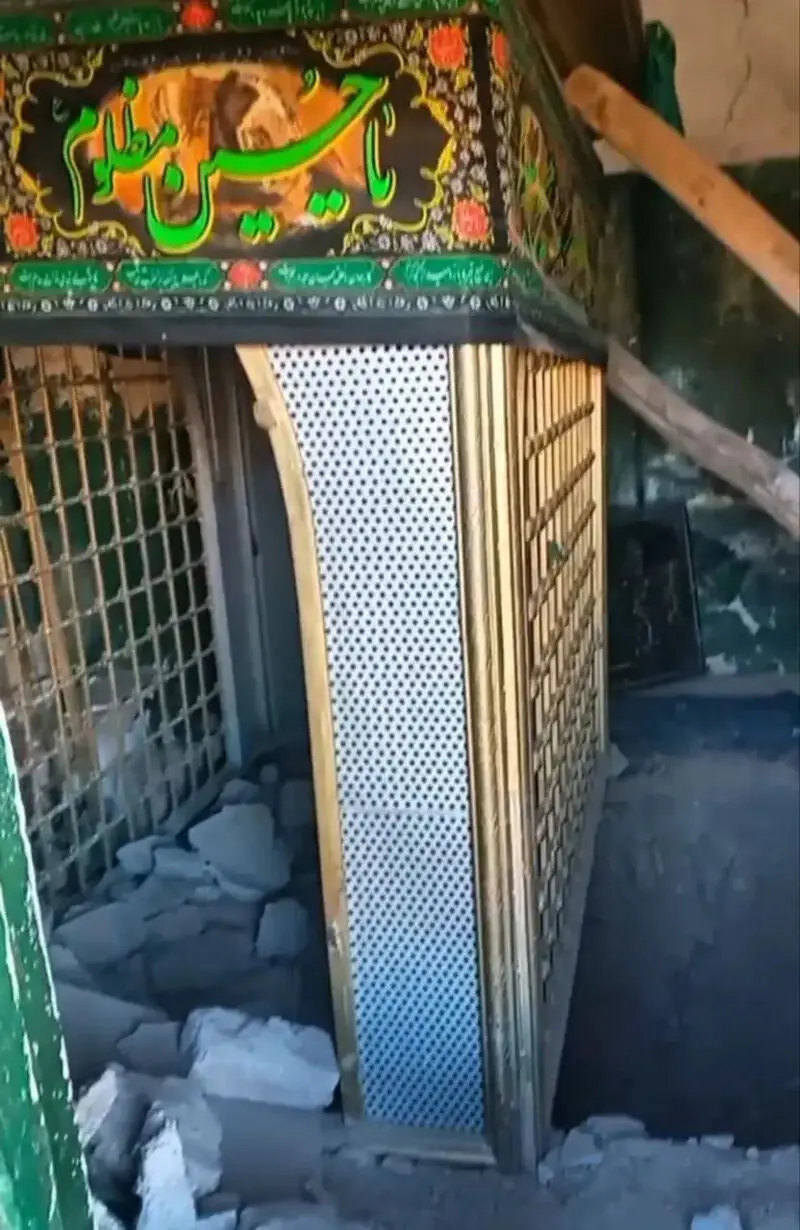 هجوم حفاران غیرمجاز به امامزاده ها در تعطیلات نوروز/ گنج‌یاب‌ها امامزاده‌ عرب را گودبرداری کردند