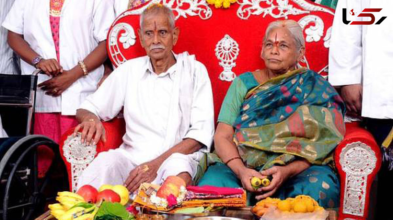 قدم نورسیده مبارک نبود ! / سکته زن و شوهر هندی که بعد از 54 سال بچه دار شدند +عکس