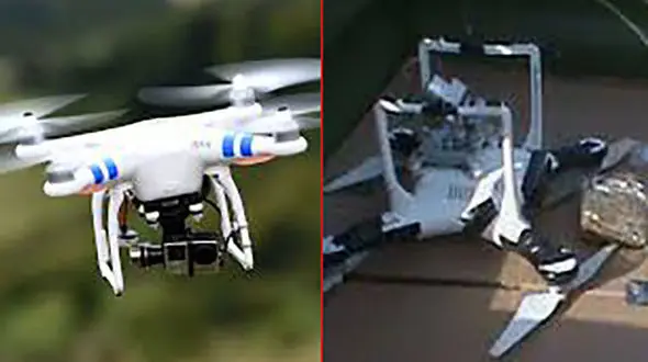 قاچاق مواد مخدر با هواپیمای بدون سرنشین به زندان+عکس