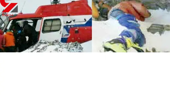 مرگ کوهنورد آلمانی قبل از فتح علم کوه در کلاردشت+عکس