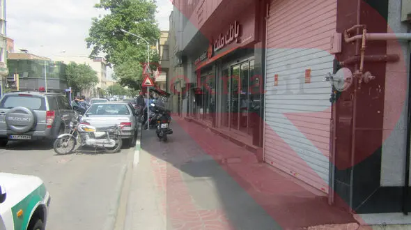 گزارش تصویری خبرنگار رکنا از سرقت مسلحانه بانک ملت بهارستان تهران / فیلم وعکس با جزئیات