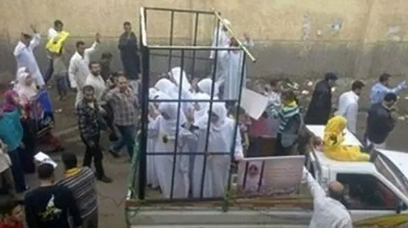 به آتش کشیدن 19 زن ایزدی  + عکس