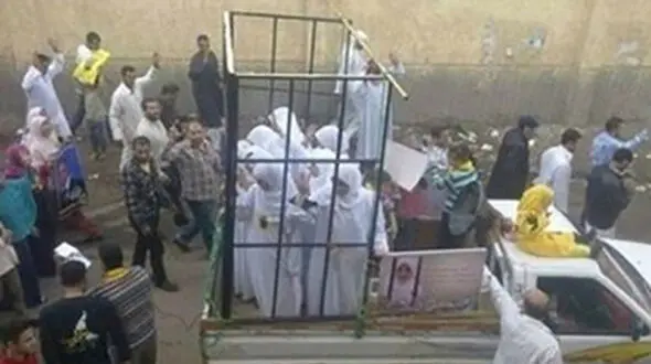 به آتش کشیدن 19 زن ایزدی  + عکس