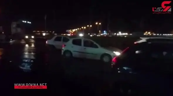 ورودی اهواز زیر آب رفت + فیلم