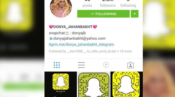 صفحه 2 میلیونی معشوقه پر سرو صدای ساسی مانکن هک شد +عکس