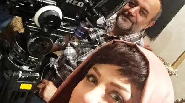 چهره متفاوت نیوشا ضیغمی با موی کوتاه و لنز رنگی ! عکس