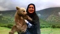  توله خرس بانمک در  سفید کوه خرم آباد تنها بود + تصاویر دیدنی