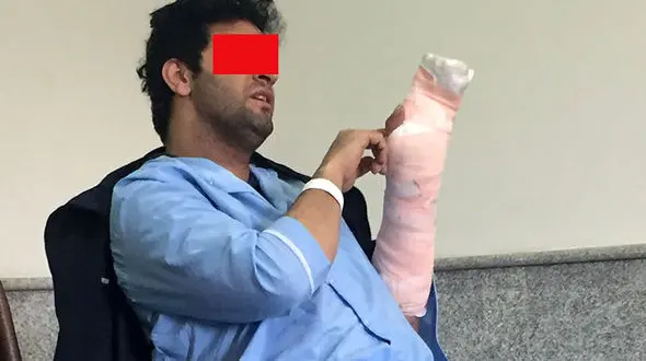 فقط از خودم دفاع کردم