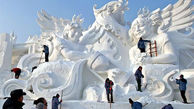 جشنواره تندیس‌های یخی در چین